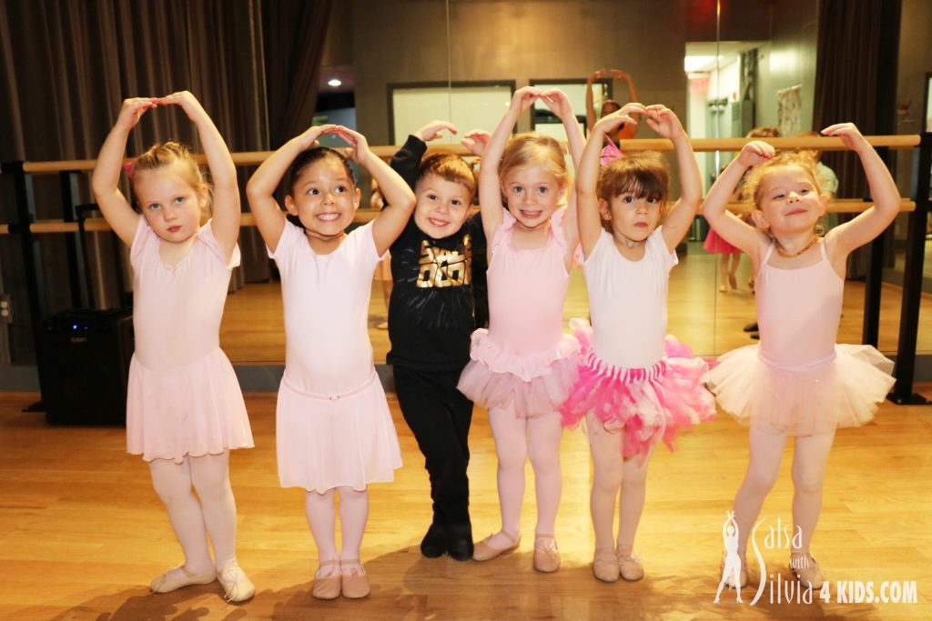 Kids recitals and showcases at the Salsa With Silvia dance studio in Washington DC and Bethesda