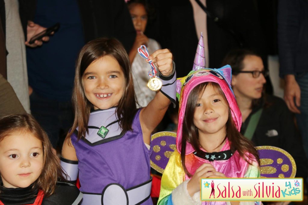 Halloween Party for kids at the Salsa With Silvia dance studio
