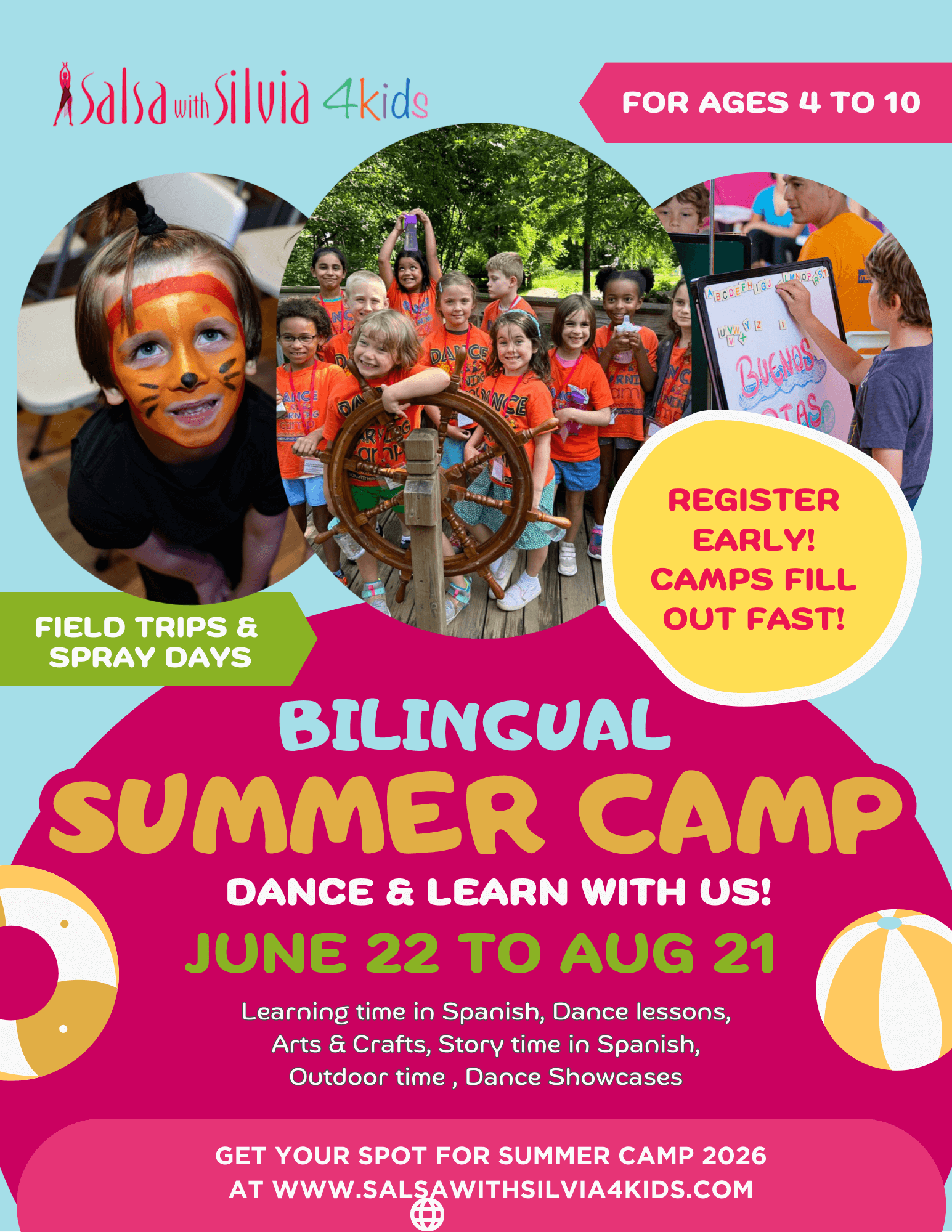 Bilingual Dance & Learning Summer Camp